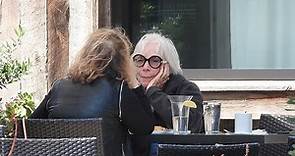 Shirley MacLaine sips a martini at family lunch in Malibu