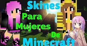 Top 10 Skin De Minecraft para Mujeres Con Nombres / NUEVAS SKINES