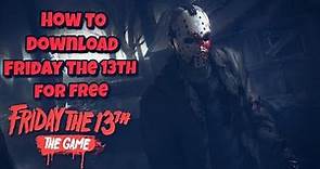 How to download FRIDAY THE 13TH for free with MEGA§