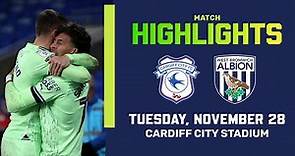 Jeremy Sarmiento stunner decides South Wales showdown | Cardiff City 0-1 Albion | MATCH HIGHLIGHTS