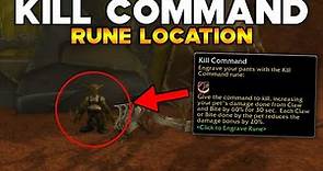 How To Get RUNE OF KILL COMMAND - World of Warcraft Classic Season of Discovery