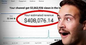 How Much YouTube Paid Me For 50,000,000+ Views!