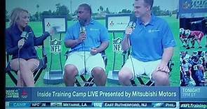 Legs of NFL Network Colleen Wolfe in Shorts!
