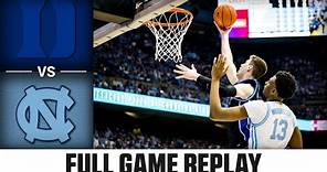 Duke vs. North Carolina Full Game Replay | 2022-23 ACC Men’s Basketball