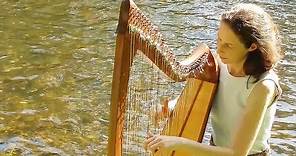 Celtic Harp Solo – A Trip to the Islands (Keltische Harfe, lever harp) // Nadia Birkenstock