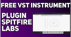 Free VST Instrument Plugin Spitfire Labs