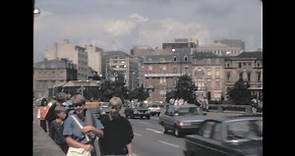Luxembourg City 1985 archive footage