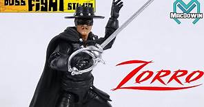 *NEW ZORRO 2021* | 4 Inch Action Figure Review | Boss Fight Studios Hero H.A.C.K.S.