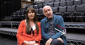 Rachel Fuller and Pete Townshend