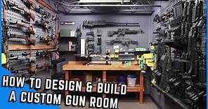 How to Build a Custom Gun Wall or Gun Room with SecureIt