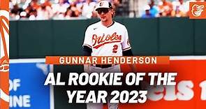 Gunnar Henderson 2023 Season Highlights | AL Rookie of the Year | Baltimore Orioles