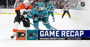 Flyers @ Sharks 11/7 | NHL Highlights 2023