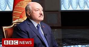 Belarus leader Lukashenko tells BBC the country may have helped migrants into the EU - BBC News