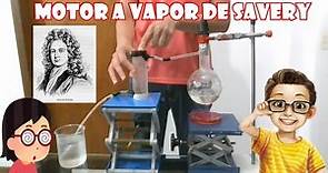 Motor a vapor de Thomas Savery Máquina de Savery Física Termodinâmica UDESC Balneário Camboriú