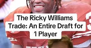 The Ricky Williams Trade: An Entire Draft for 1 Player #nfl #nflfootball #fyp #nflnews #nfltiktok #nflhistory