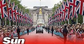 LIVE: Platinum Jubilee celebrations 2022 - Buckingham Palace