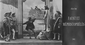 Faust et Méphistophélès [Faust and Mephistopheles] (A. Guy, C. Gounod, 1903)
