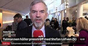 Dagens Nyheter - Talmannen Andreas Norlén och Stefan...