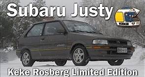 Subaru Justy Keke Rosberg Design Limited Edition