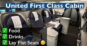 United Airlines First Class Flight From Hawaii First Class Seats Lay Flat Seats from Honolulu Hawaii