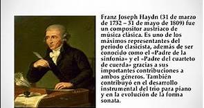 HISTORIA DE GRANDES MÚSICOS. JOSEPH HAYDN