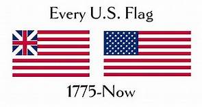 Every US Flag (1775-Present)