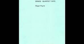 Roger Payne: Brass Quartet (1972)