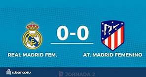 Streaming en directo | Real Madrid Femenino - Atlético de Madrid