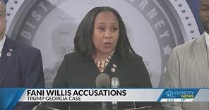 DA Fani Willis facing accused of misconduct in Trump GA case