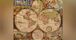 Evolution of World Maps (1500-2020)