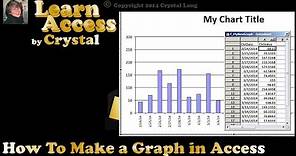 How To Make a Graph with Microsoft Access (Classic Chart)