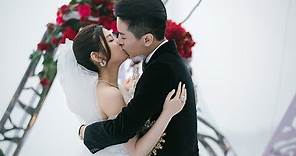 陈晓陈妍希婚礼全程回顾 新人三度拥吻