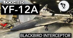 Guided tour around the only Blackbird Interceptor in the world - the Lockheed YF-12A