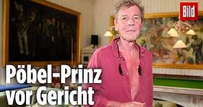 Prinz Ernst August: Medikamente und Alkohol, Polizisten mit Messerschleifer verletzt