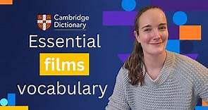 Essential vocabulary: How to talk about films in English