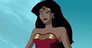 Wonder Woman (DCAU) Powers and Fight Scenes - Justice League Season 2