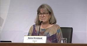 Donna Strickland, Nobel Prize winner, speaks to crowd at University of Waterloo