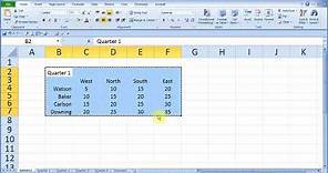 Link or Embed an Excel Object