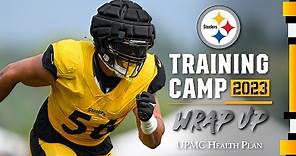 Alex Highsmith on-field interview + recap of August 15th practice | Steelers Training Camp Wrap-Up