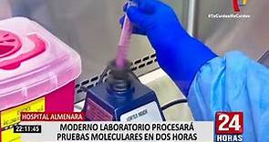 Hospital Almenara: moderno laboratorio procesará pruebas moleculares en 2 horas