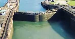 Gatun Locks in the Panama Canal