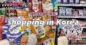shopping in korea vlog 🇰🇷 supermarket food with prices 💰 cheap or expensive?