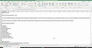"Excel Explained: What Is Microsoft Excel and How to Use It?"