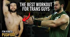 FtM Workout Plan | DAY 1 - CHEST, SHOULDERS, & TRICEPS (Push Day)
