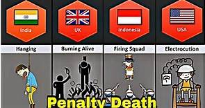 Capital Punishment From Different Countries | Penalty Death Law By Country