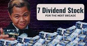 The 7 BEST Dividend Stock For The Next Decade In the Philippines