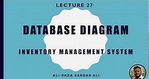 Lecture 27 : Inventory Management System [Database Diagram]