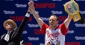 Joey Chestnut wins his 16th Nathan's Famous Hot Dog contest