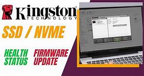 How to update SSD Firmware II Kinston SSD Manager