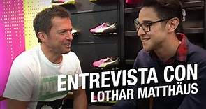 Entrevista con el campeón del mundo Lothar Matthäus | Especial